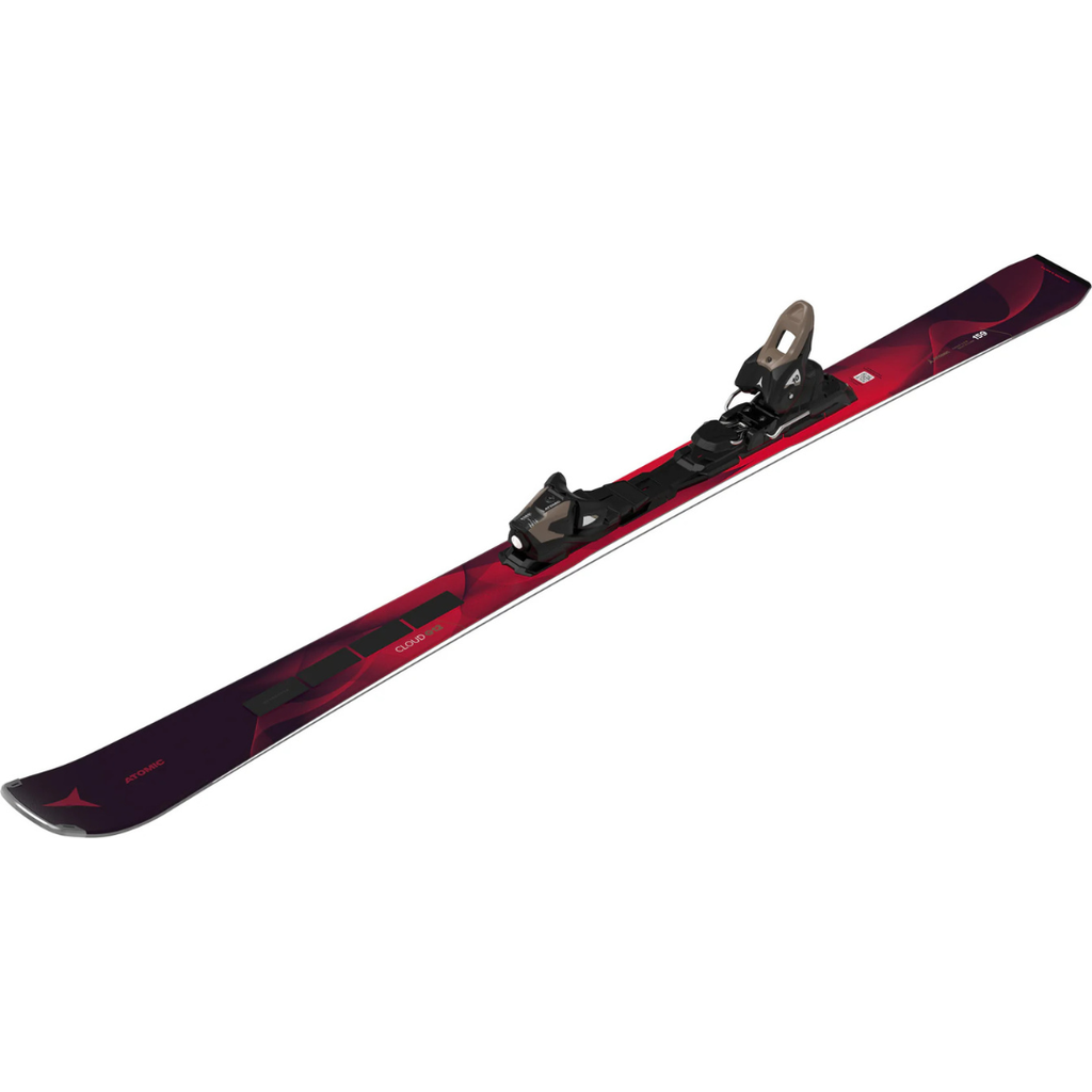 ATOMIC CLOUD Q12 REVOSHOCK C red with M 10 GW bindings steves snow store wollongong
