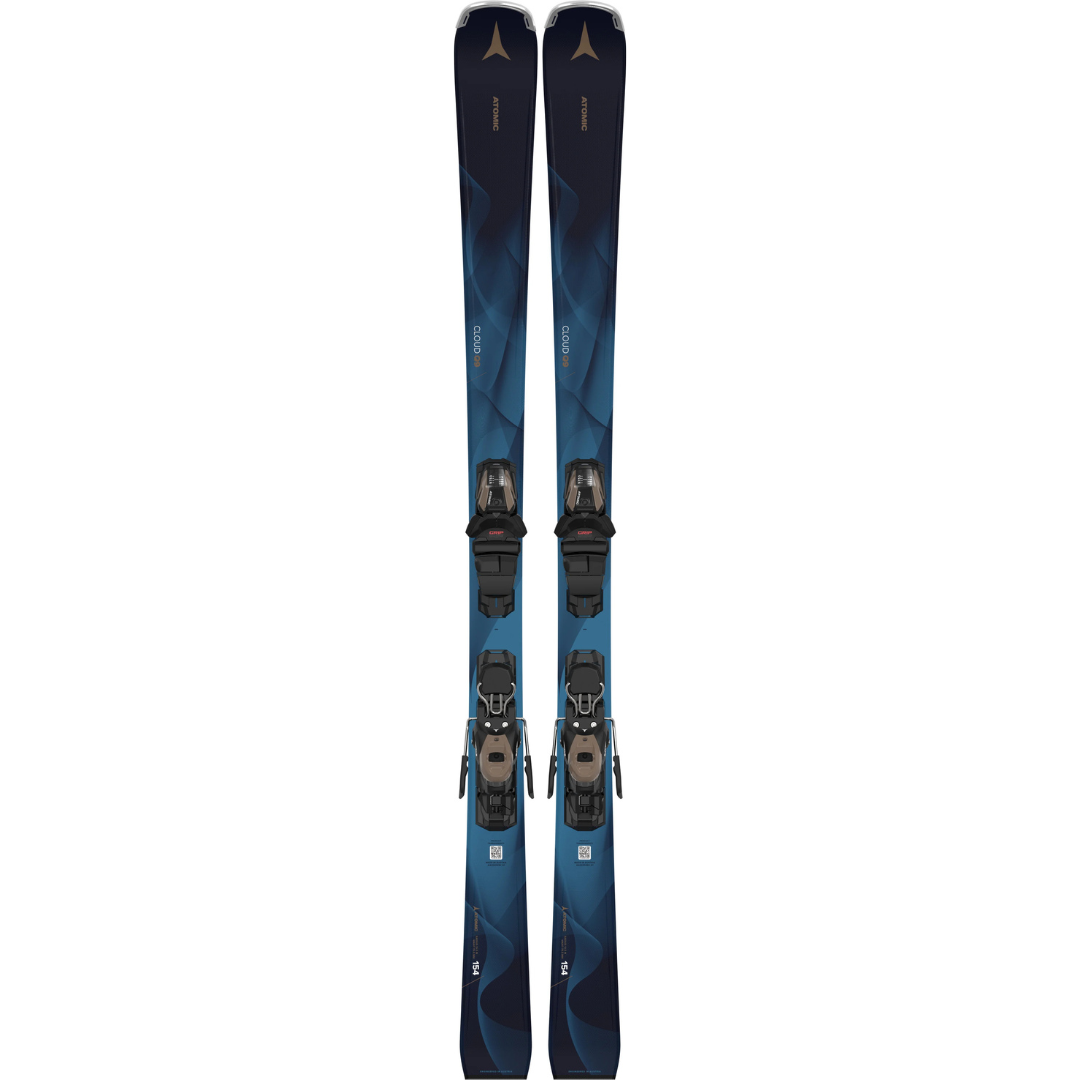 Atomic Cloud Q9 Skis w Atomic M10 GW Bindings steves snow store wollongong
