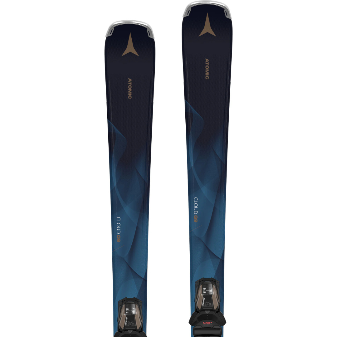 Atomic Cloud Q9 Skis w Atomic M10 GW Bindings steves snow store wollongong