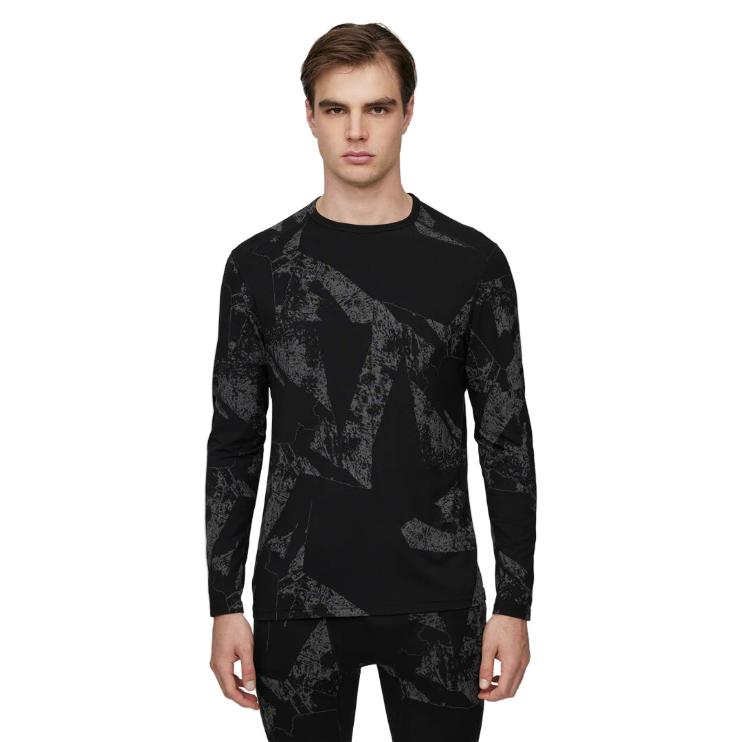 Le Bent Fractal Mens Lightweight Crew