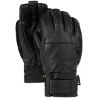 Burton Mens Gondy Gore-Tex Leather Glove True Black steves snow store wollongong