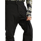 Burton Mens Reserve Stretch Pants True Black steves snow store wollongong