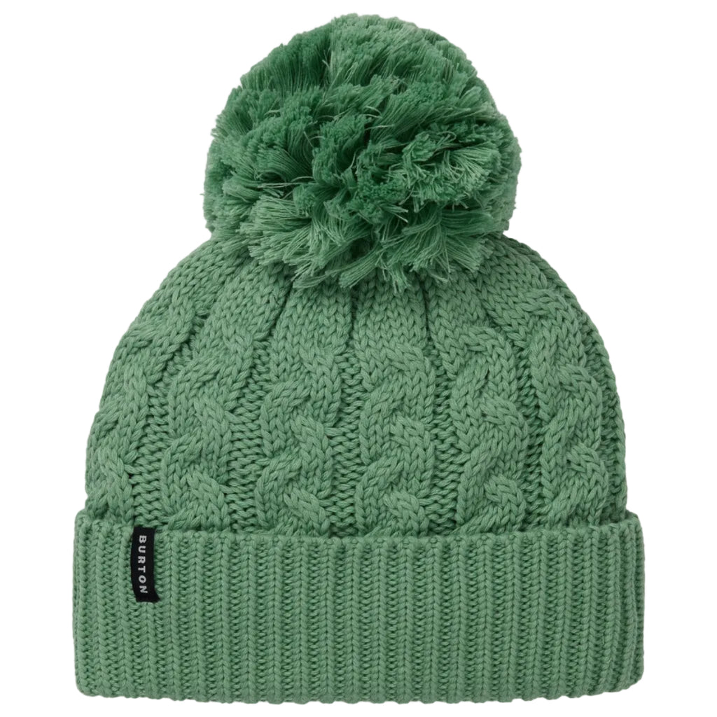Burton Womens Zippy Fleece Lined Beanie Soft Sage