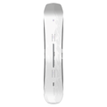 Steve's snow store Wollongong - White snowboard with black text and design on a white background