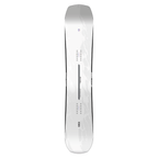 Steve's snow store Wollongong - White snowboard with black text and design on a white background