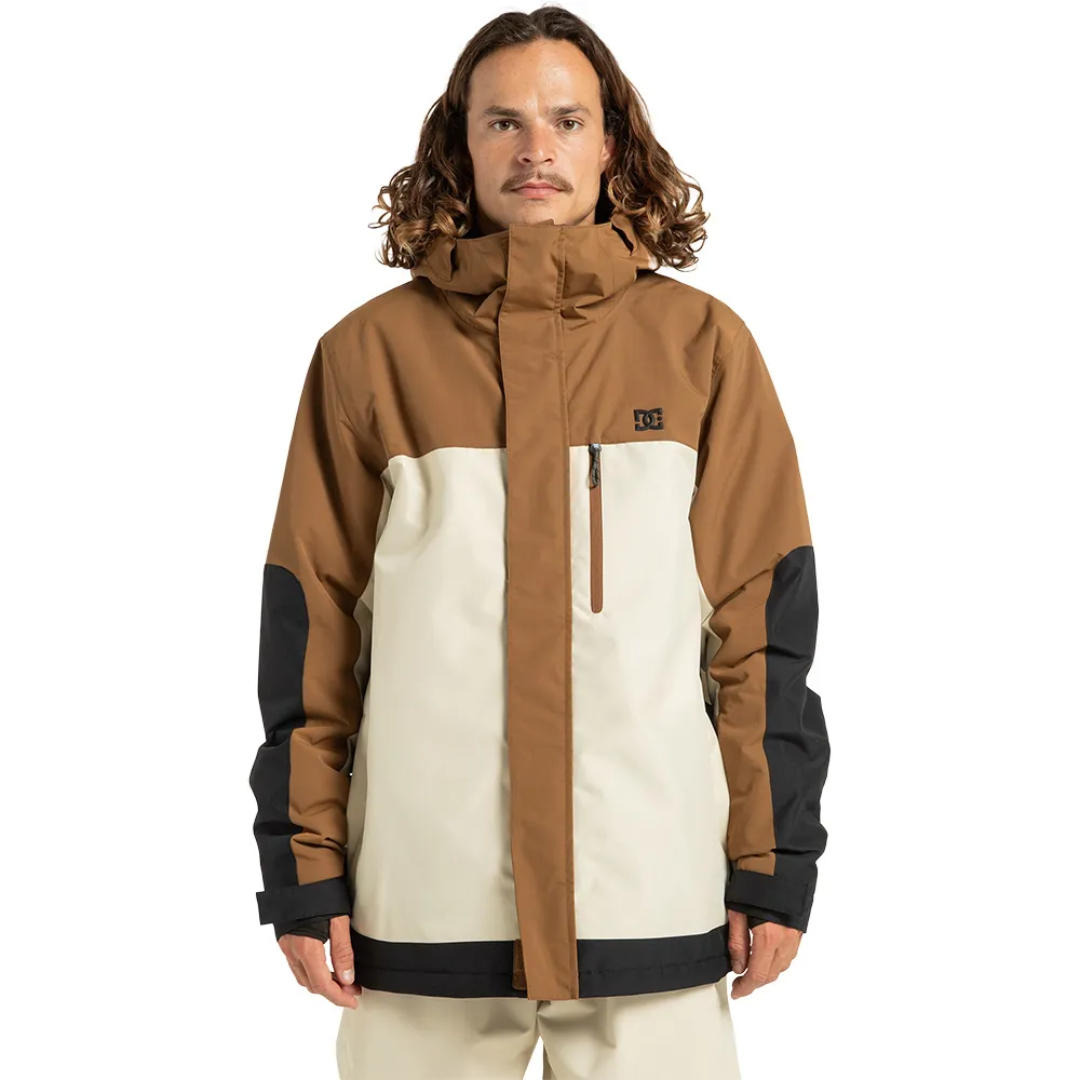 DC Defiant Jacket Oatmeal Steves Snow Store Wollongong