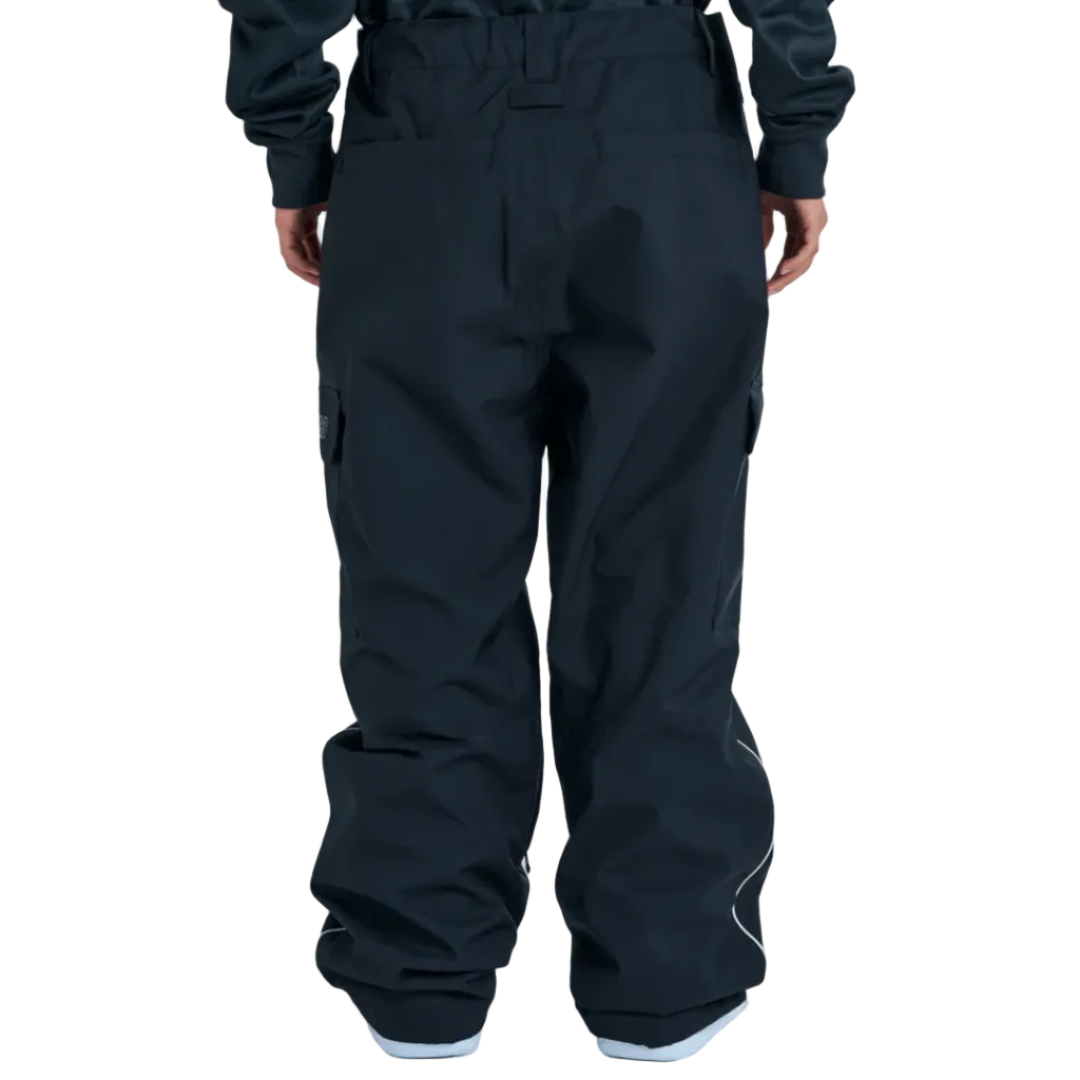 DC Wide Cargo 10K Pant Black Steves Snow Store Wollongong