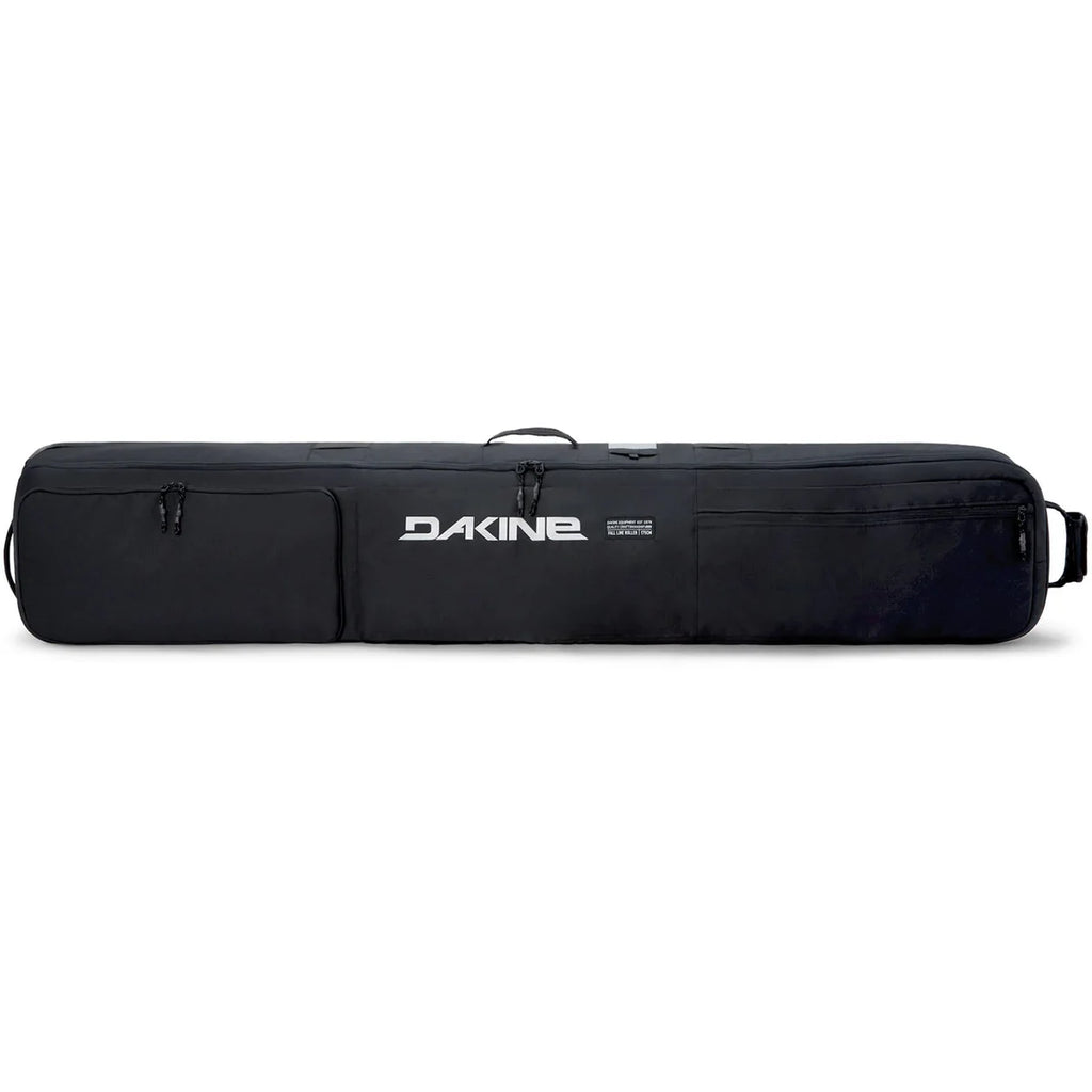 Dakine Fall Line Ski Roller Bag Black Steves Snow Store Wollongong 