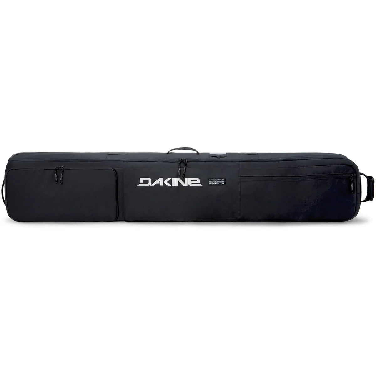 Dakine Fall Line Ski Roller Bag Black Steves Snow Store Wollongong 