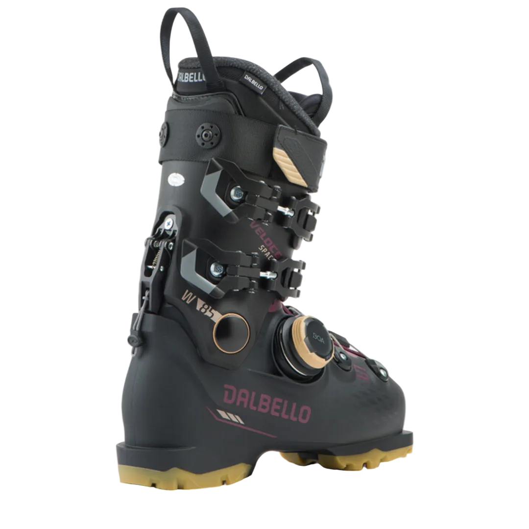 Dalbello Veloce Space 85 Womens Ski Boot Black Berry Steves snow store wollongong