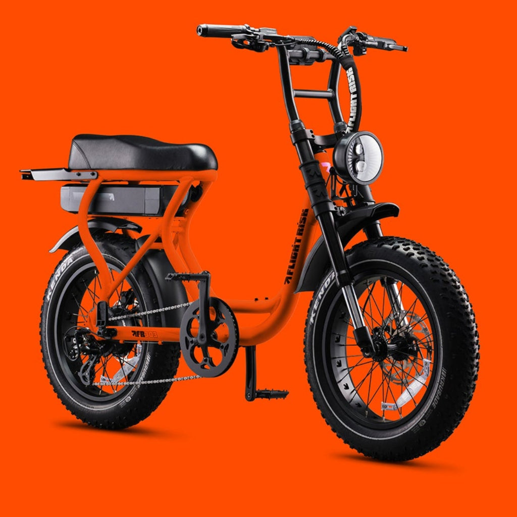 Flight Risk 303 ebike ORANGE steves snow store wollongong