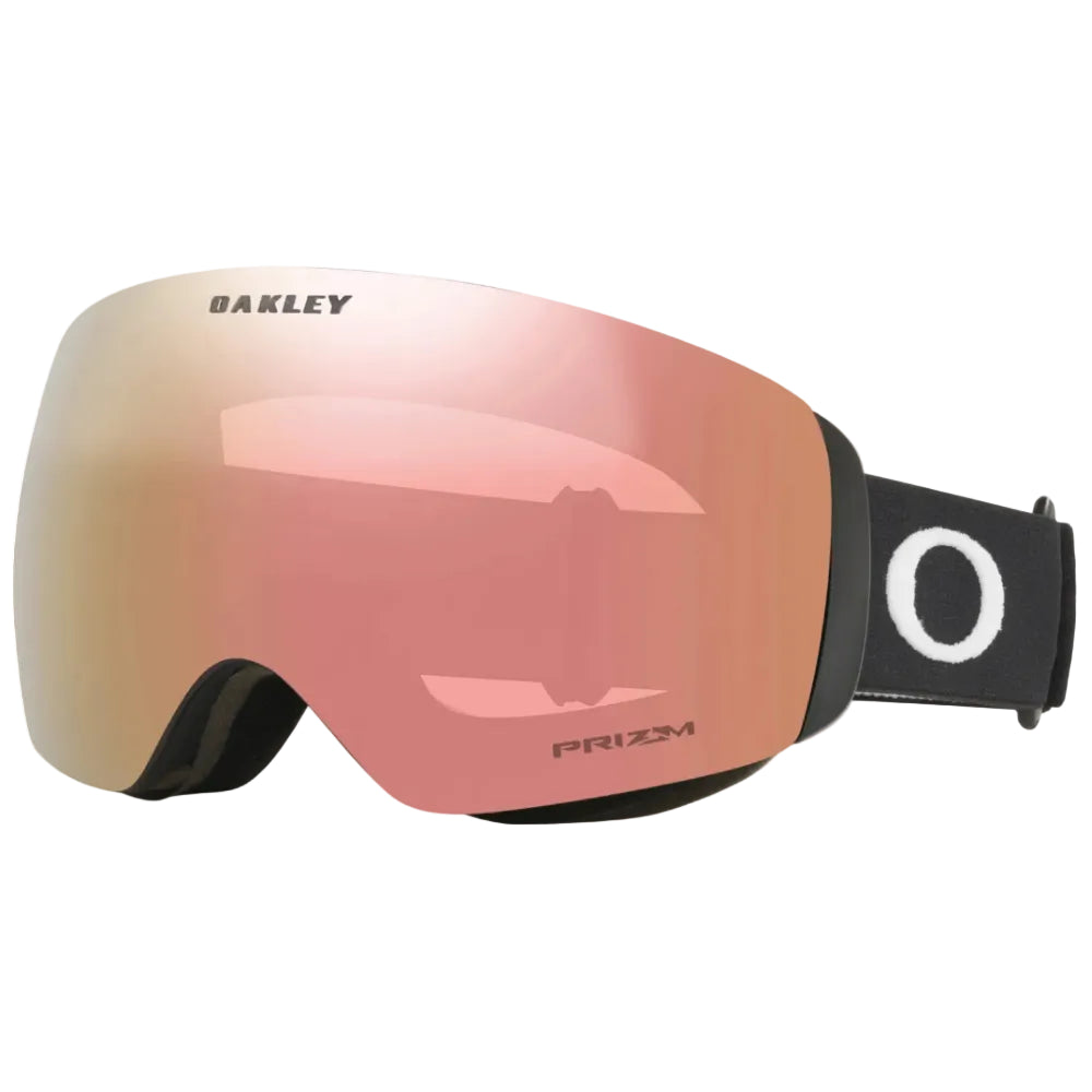 Oakley Flight Deck M Black with rose gold prizm Lens steves snow store wollongong