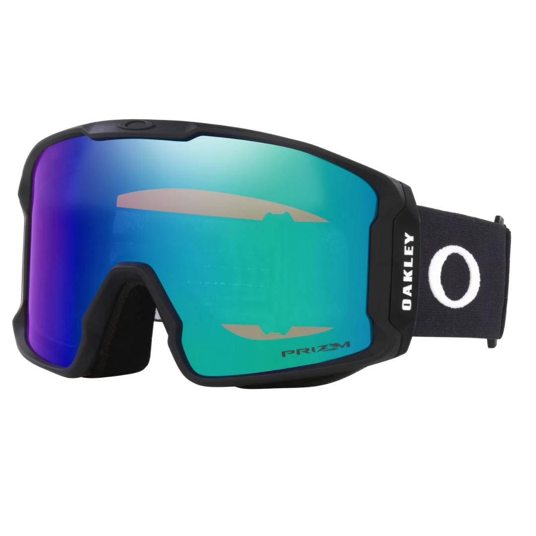 Oakley Line Miner M Matte Black with Prizm Argon Iridium Lens Steves Snow Store Wollongong