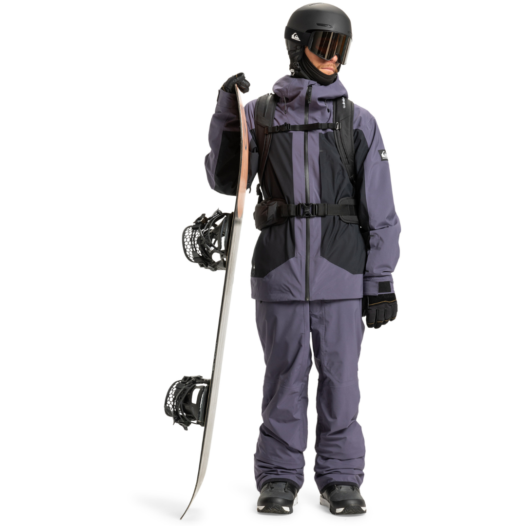 Quiksilver Ultralight Stretch 20k Snow Jacket Greystone steves snow store wollongong