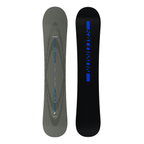 Steve's Snow store Wollongong - Two snowboards, one gray and one black with blue branding, on a white background.