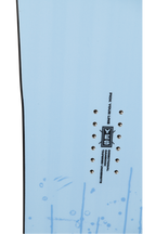 Steve's snow store Wollongong -Light blue snowboard with 'YES' and brand logo on a white background