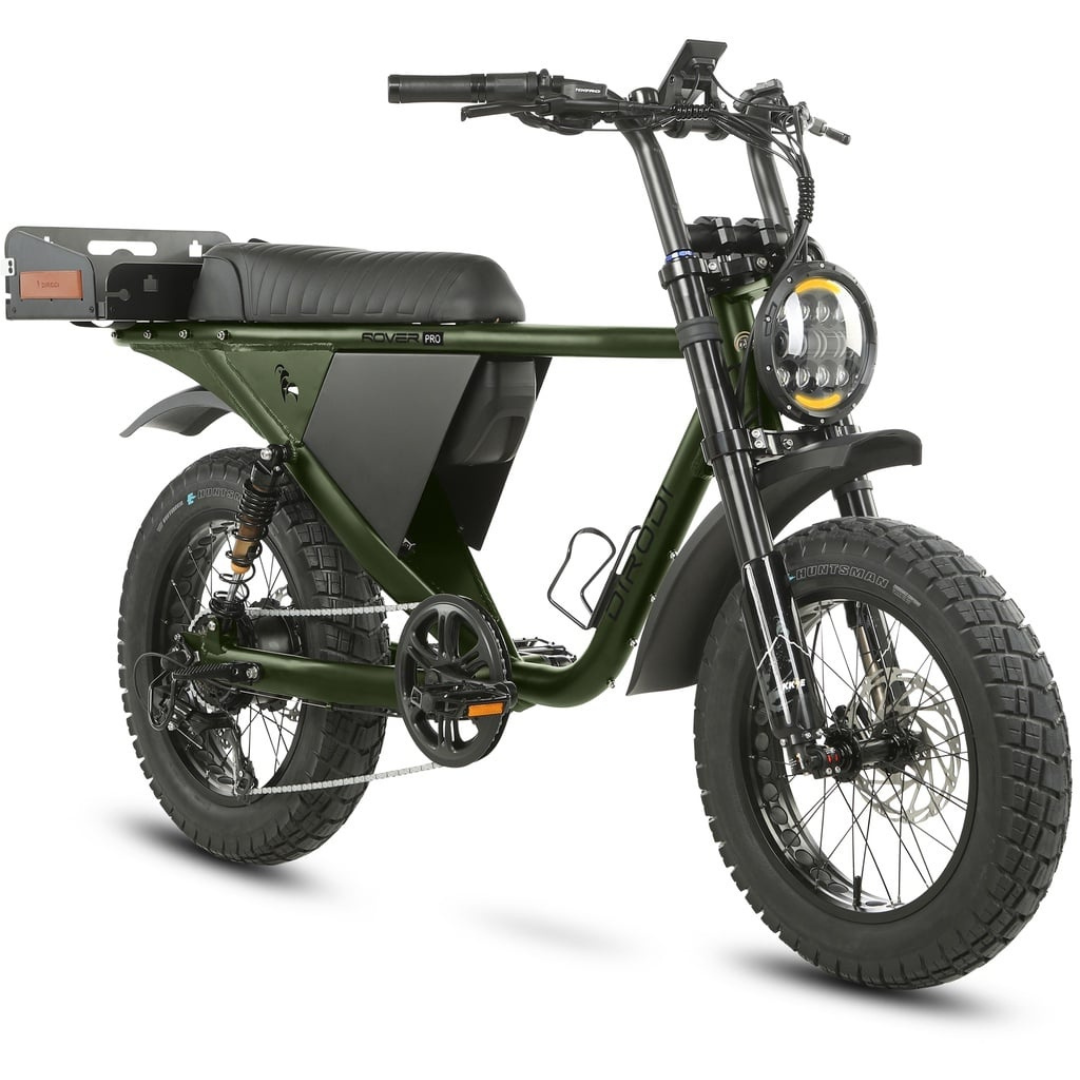 Dirodi Rover PRO green electric bike wollongong steves snow store