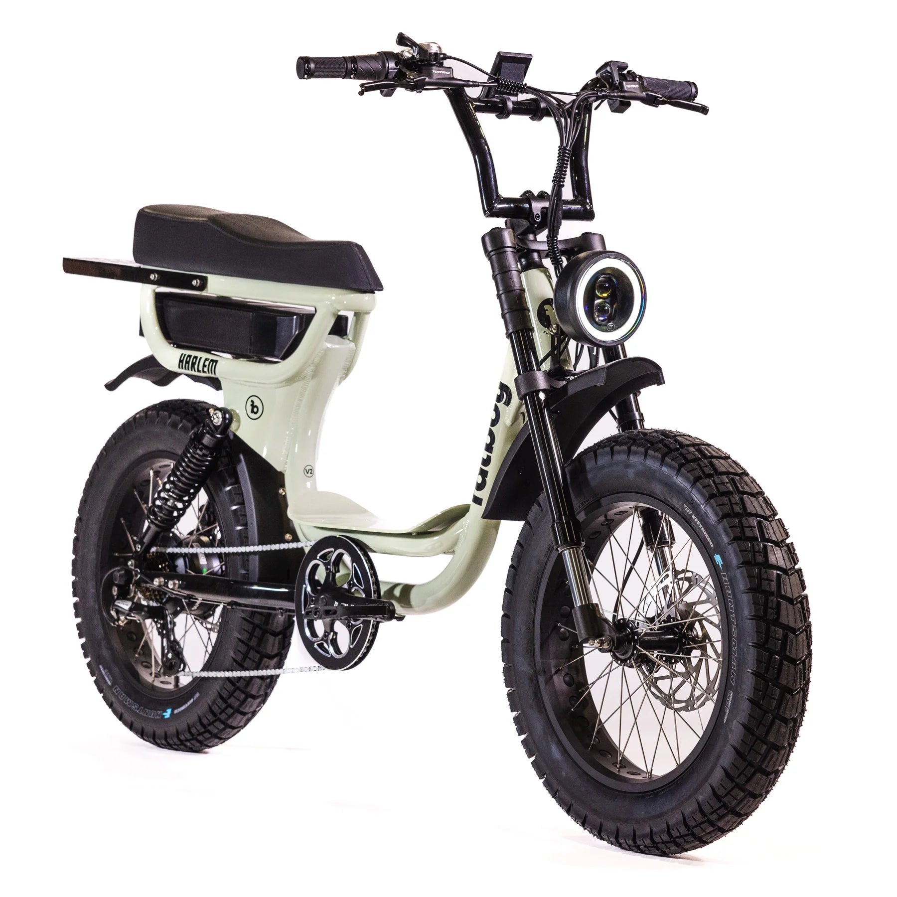 Fatboy Harlem V2 sage green electric bike Wollongong Steves Snow Store